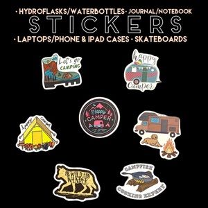 🔴 SALE! 🔴 STICKERS | Outdoor Camping Bundle